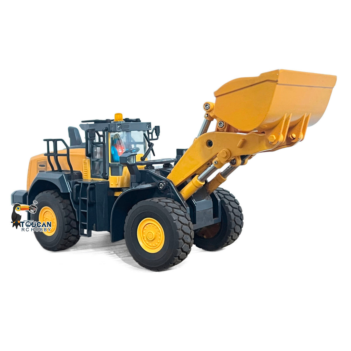 1/50 Electric Remote Control Vibrating Sand Sieve Machine 180 RC Dump Truck Loader Model Lights Sounds Half Metal Mini Gift