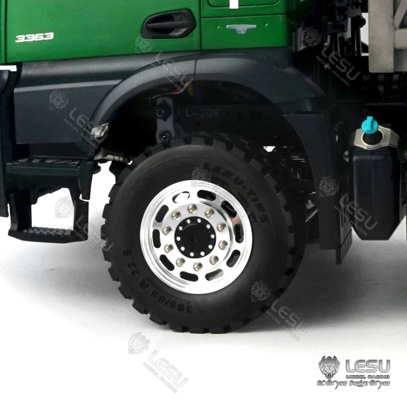 LESU 1/14 Metall 6x6 RC Hydraulische Dumper Lkw Z0009