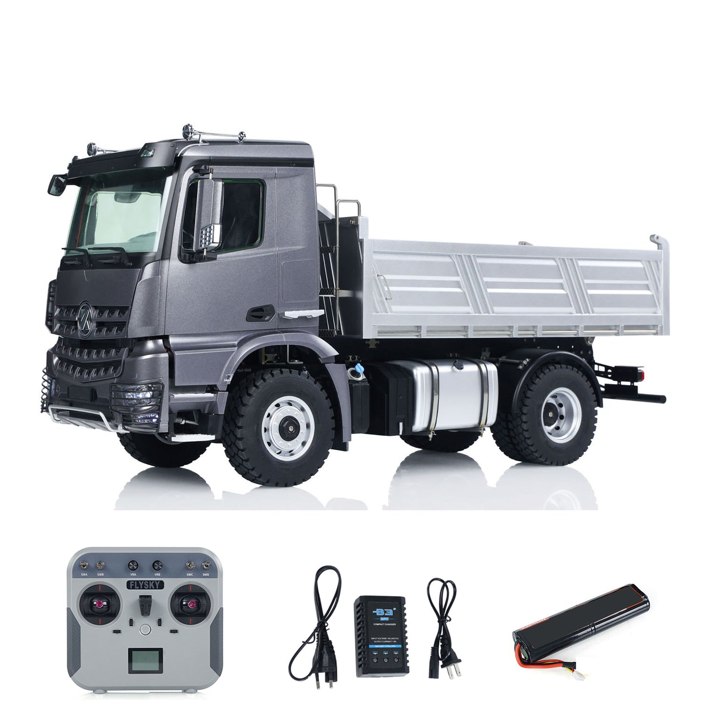 US STOCK Kabolite 4x4 1/14 RC Dumper Truck 5701 RTR Remote Control Tipper Car 2-speed