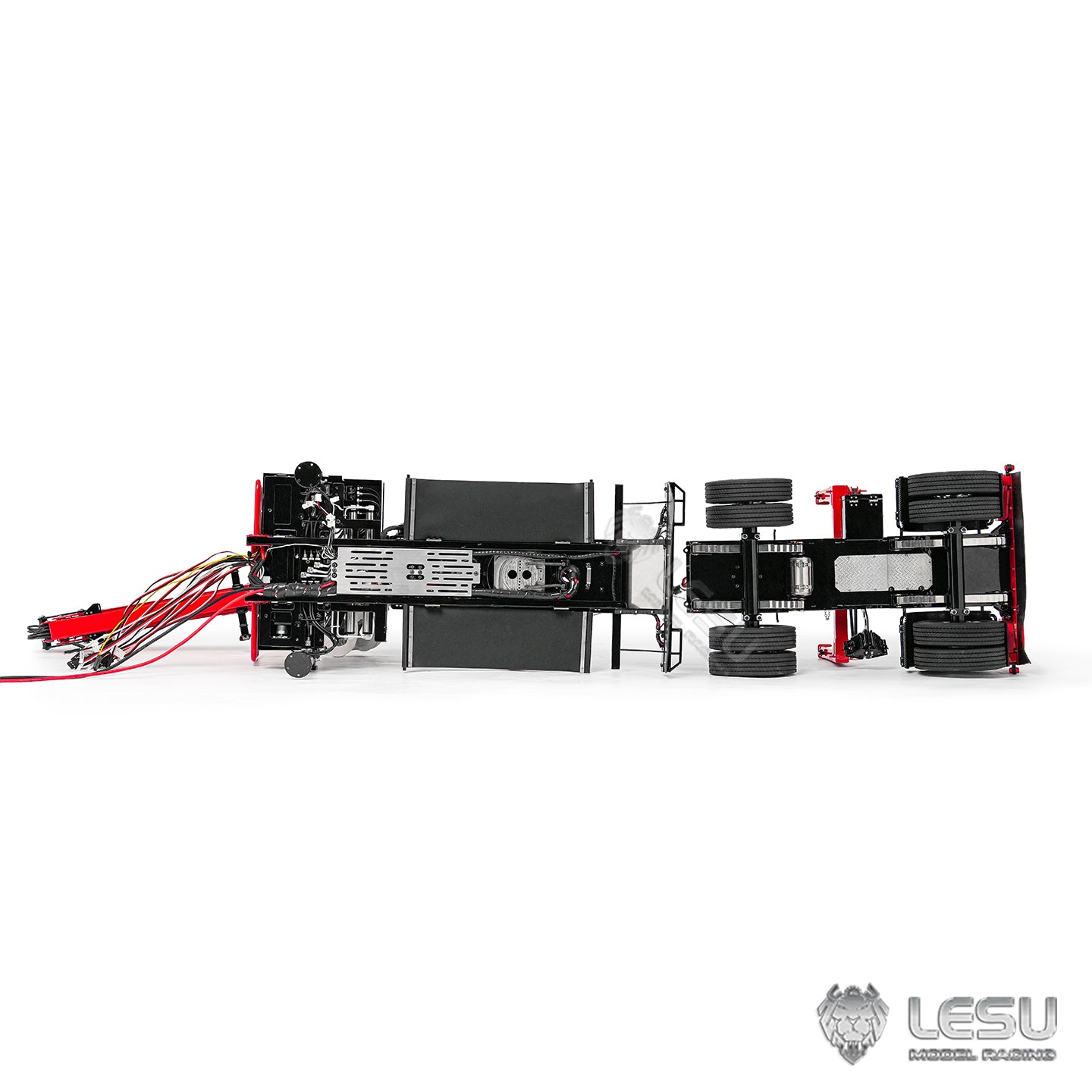 Deposit New Product Pre-order LESU 1/14 Metal Long Log Trailer RC Model