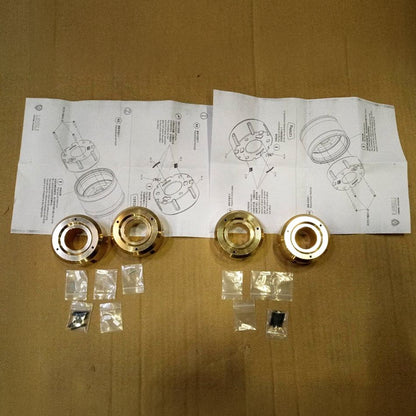 Second Hand Fast Shipping Brass Rear Wheel Weight Increasing Module for LESU AOUE 1050 1/14 Hydraulic RC Tractor Farm Truck DIY Agricultural Car Model