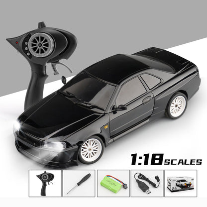 LDRC A99 1/18 Maßstab RWD RC Auto Drift Auto RTR lackiert