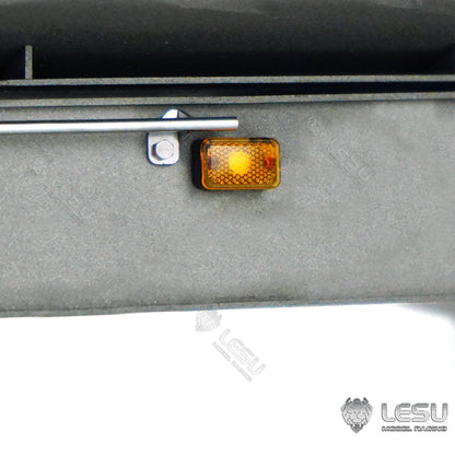 IN STOCK LESU 1/14 Unassembled Metal Hydraulic Dumper Tipper A0017