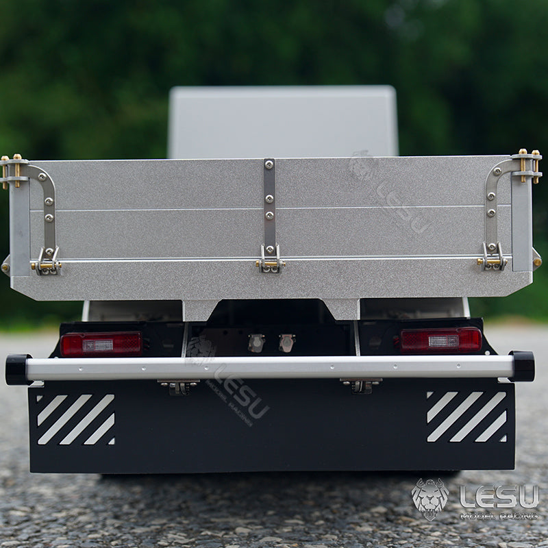 LESU 1/14 VM 6x4 RC Flatbed Truck Model Car TAMIYA Light System