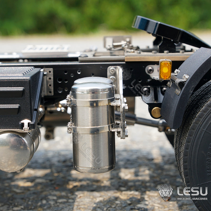 LESU Z0029 1/14 Metal 4x2 RC Tractor Truck with 2Speed Transmission Light Sound System for Construction Vehicle Enthusiast