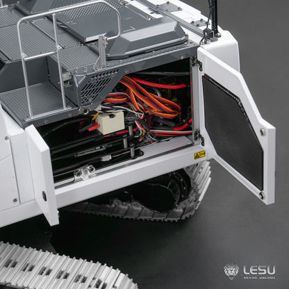 LESU 1/14 RC Hydraulic Excavator AOUE LR945 CNC Long-reach Digger RTR Radio Control Model Light 7CH Valve Paladin PL18EV LITE