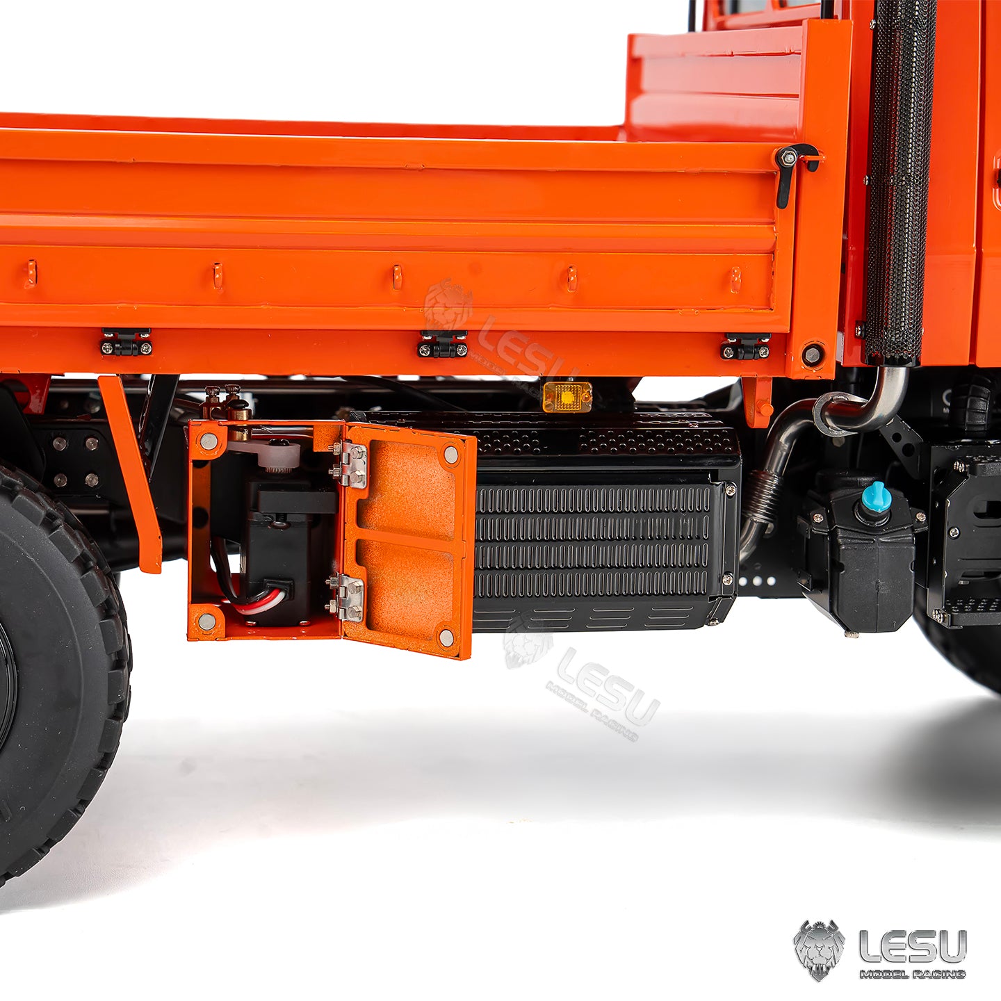 LESU U4023 AWD 1/14 RC Off Road Car Metal Radio Control All Terrain Vehicle Light Truck Model Axle Lock Wheel Hub Reduction