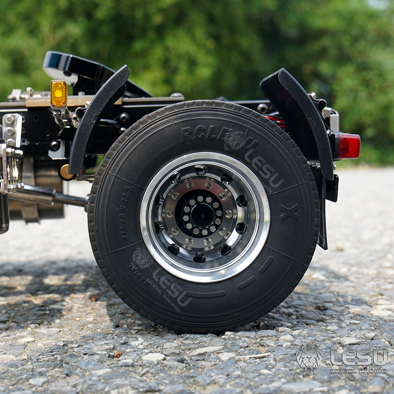 LESU Z0029 1/14 Metal 4x2 RC Tractor Truck with 2Speed Transmission Light Sound System for Construction Vehicle Enthusiast
