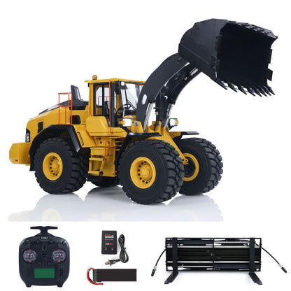 US STOCK MTRC 1/14 RC Hydraulic Loader E260L RTR Model Metal Radio Control Heavy Machine Car Construction Vehicles ST8 Radio Battery
