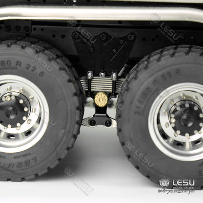 LESU 1/14 3348 6X6 3Axles RC Hydraulic Dumper Truck With KABOLITE K3363 Cabin