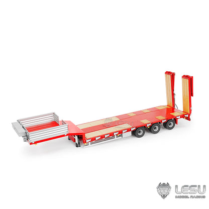 1/14 LESU Metal Trailer Hydraulic Lifting Tailboard Painted