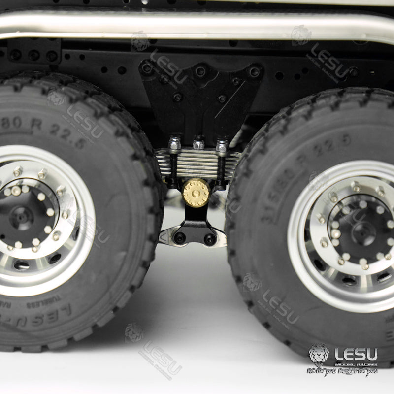 LESU 1/14 Metall 6x6 RC Hydraulische Dumper Lkw Z0009