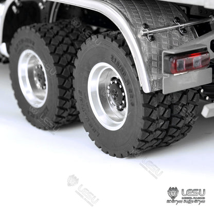 LESU 1/14 3348 6X6 3Axles RC Hydraulic Dumper Truck With KABOLITE K3363 Cabin