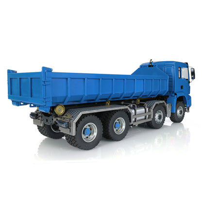 Camion à benne basculante hydraulique LESU RC 1/14 8x8 RTR