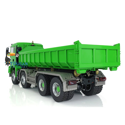 LESU 1/14 MAN TGS Painted Unassembled 8x8 Hydraulic RC Roll On/Off Dumper Truck Tipper 20160901