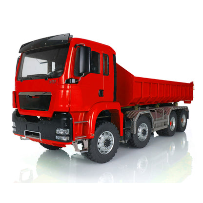 LESU 1/14 MAN TGS Camion à benne basculante hydraulique RC 8x8 peint non assemblé 20160901