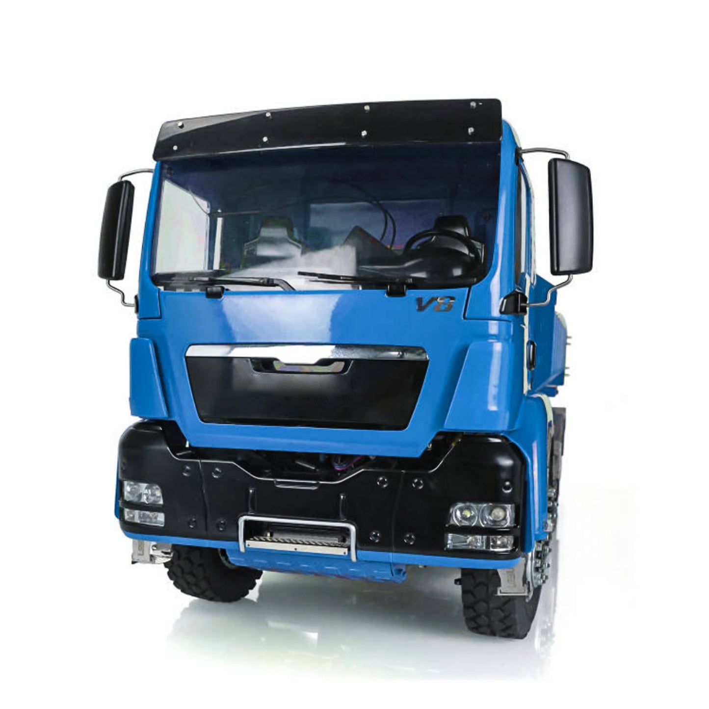 Camion à benne basculante hydraulique LESU RC 1/14 8x8 RTR