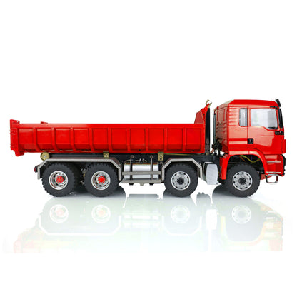 LESU 1/14 MAN TGS Camion à benne basculante hydraulique RC 8x8 peint non assemblé 20160901