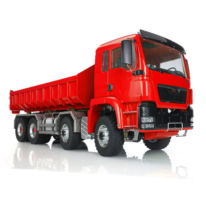 LESU 1/14 MAN TGS Camion à benne basculante hydraulique RC 8x8 peint non assemblé 20160901
