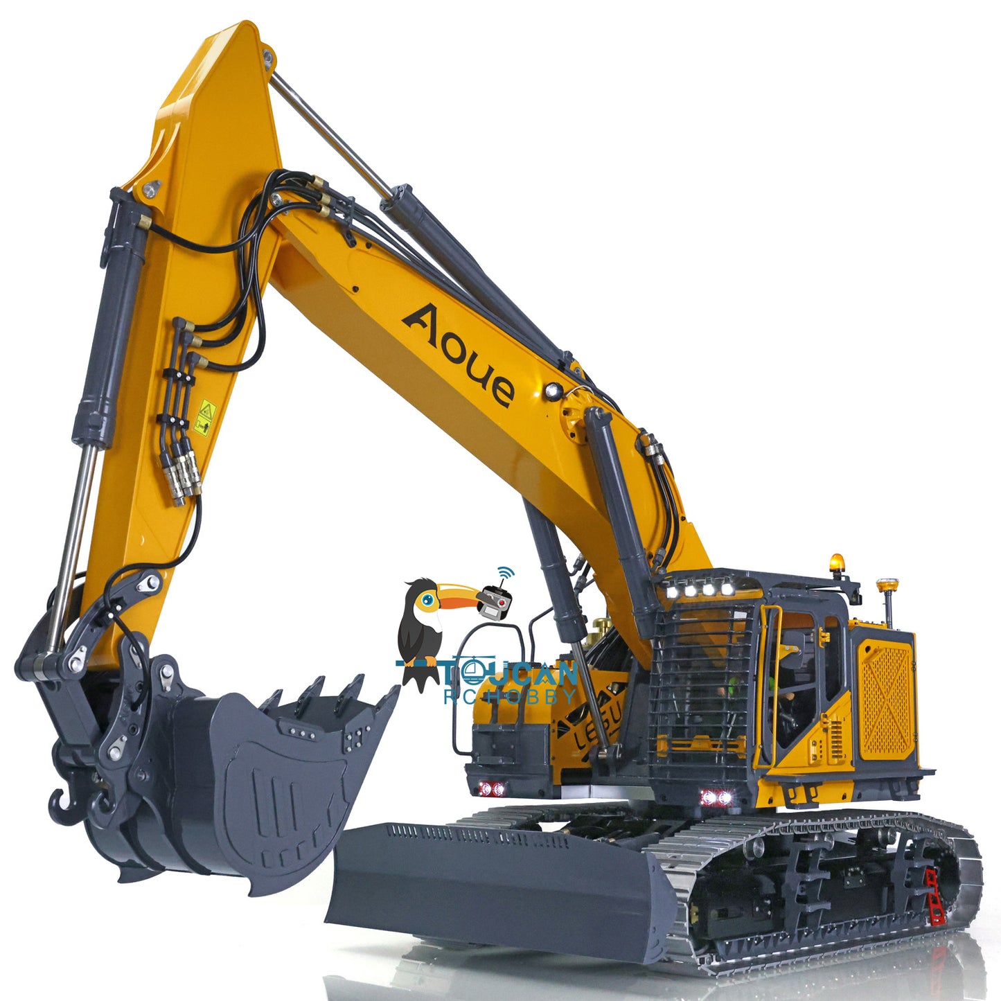 LESU 1/14 Aoue ET35 Metal Hydraulic RC Excavator