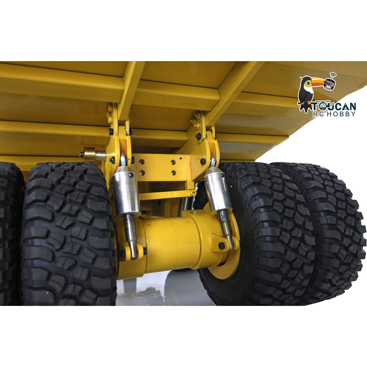 Metal 1/20 RC Hydraulic Mine Truck 793D Heavy Duty Remote Control Dumper RTR 2Speed Gearbox Flysky I6X Radio Light System