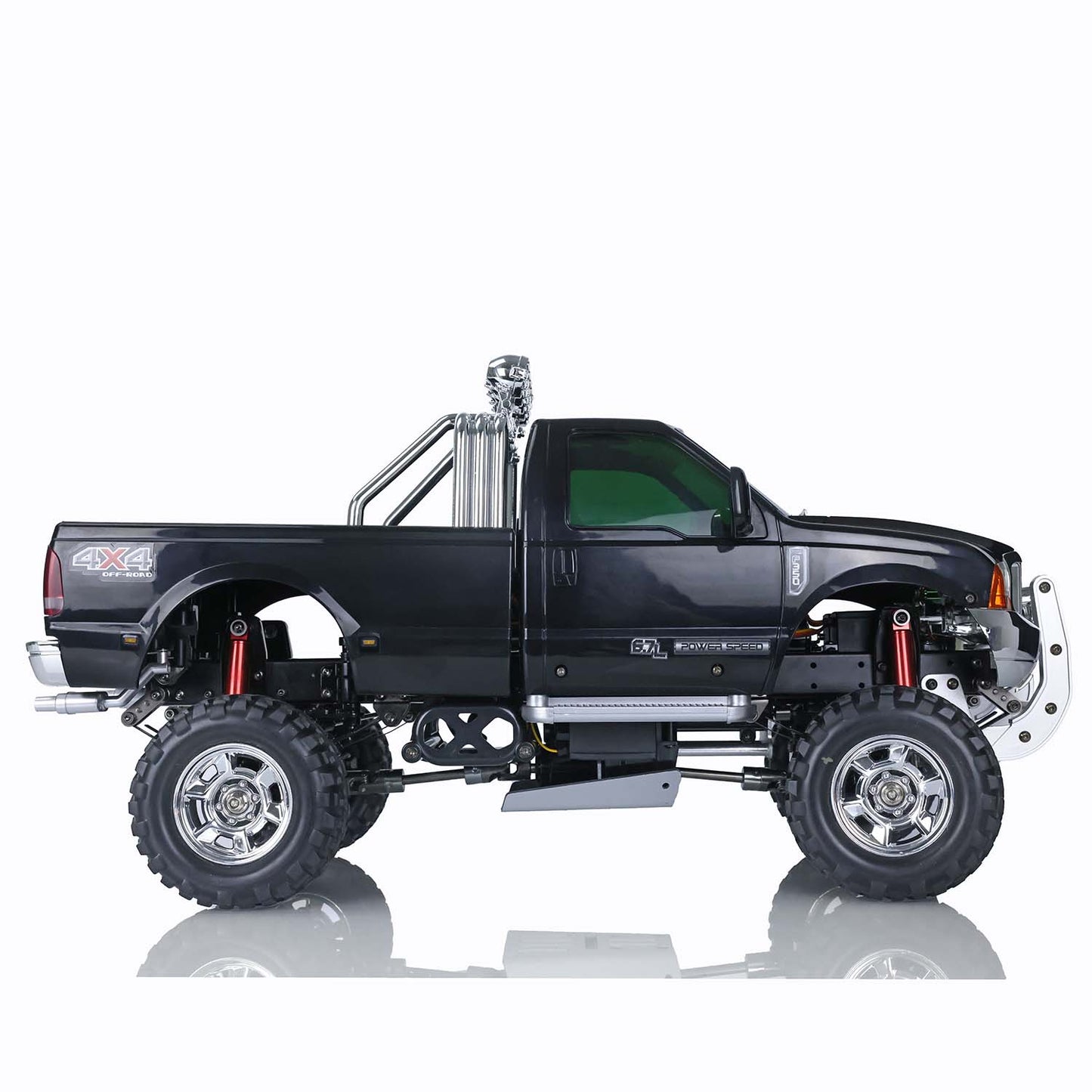 US Stock 1/10 RC HG Pickup Truck P410 4*4 Rally Racing Crawler Car 2.4G Radio Motor ESC