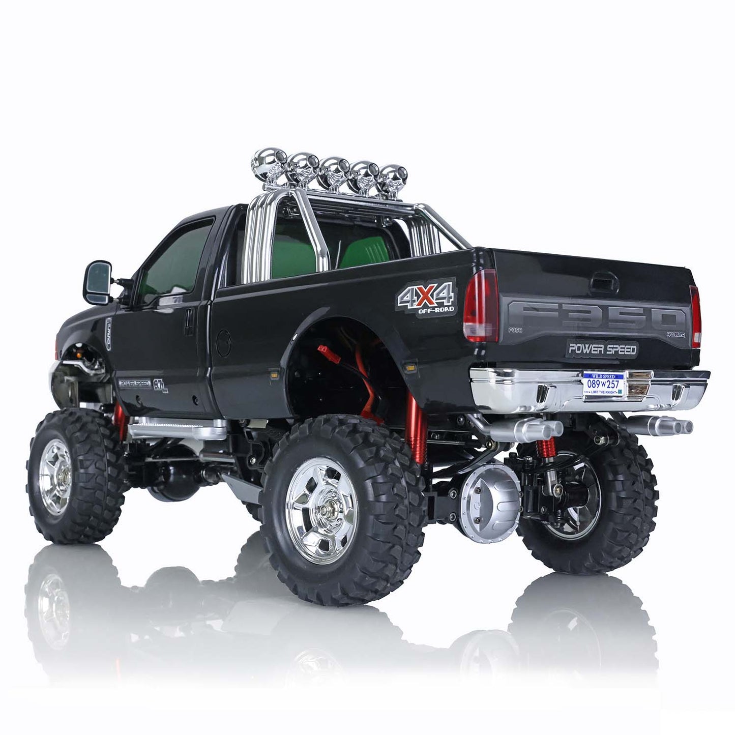 US Stock 1/10 RC HG Pickup Truck P410 4*4 Rally Racing Crawler Car 2.4G Radio Motor ESC