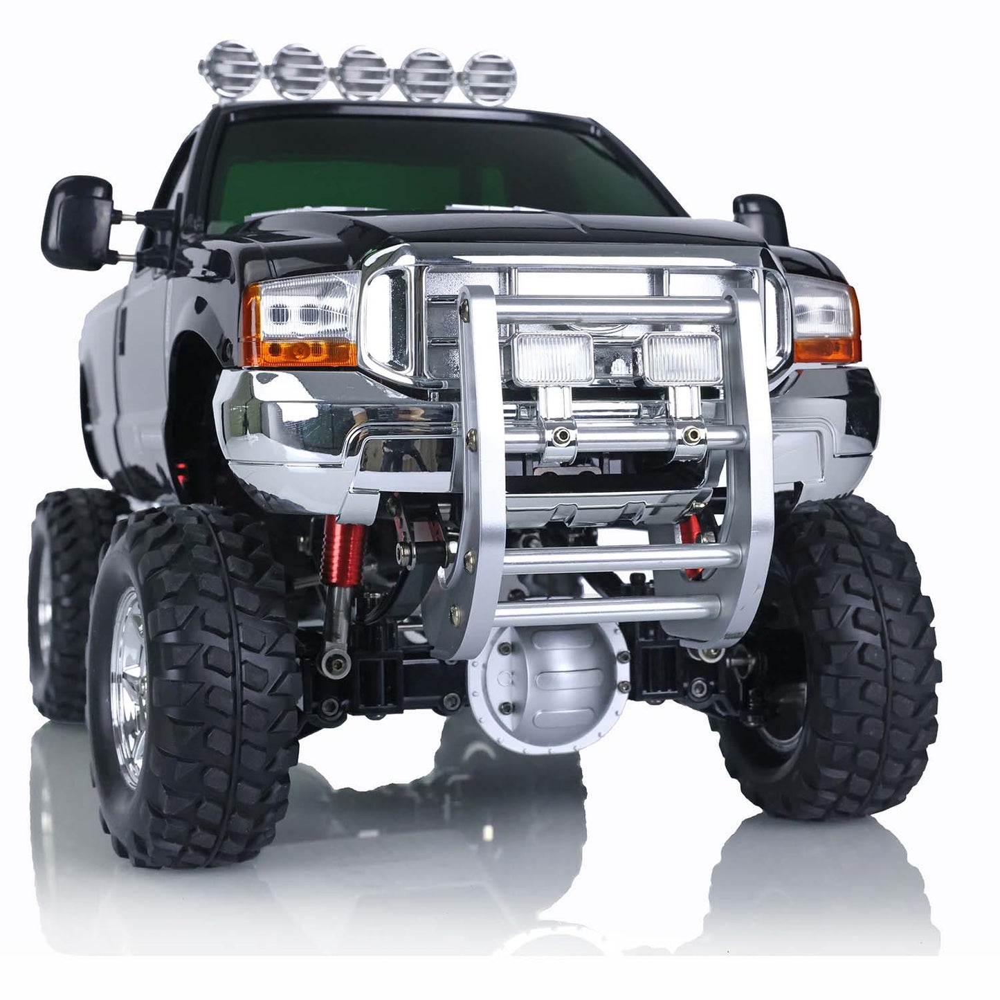 US Stock 1/10 RC HG Pickup Truck P410 4*4 Rally Racing Crawler Car 2.4G Radio Motor ESC