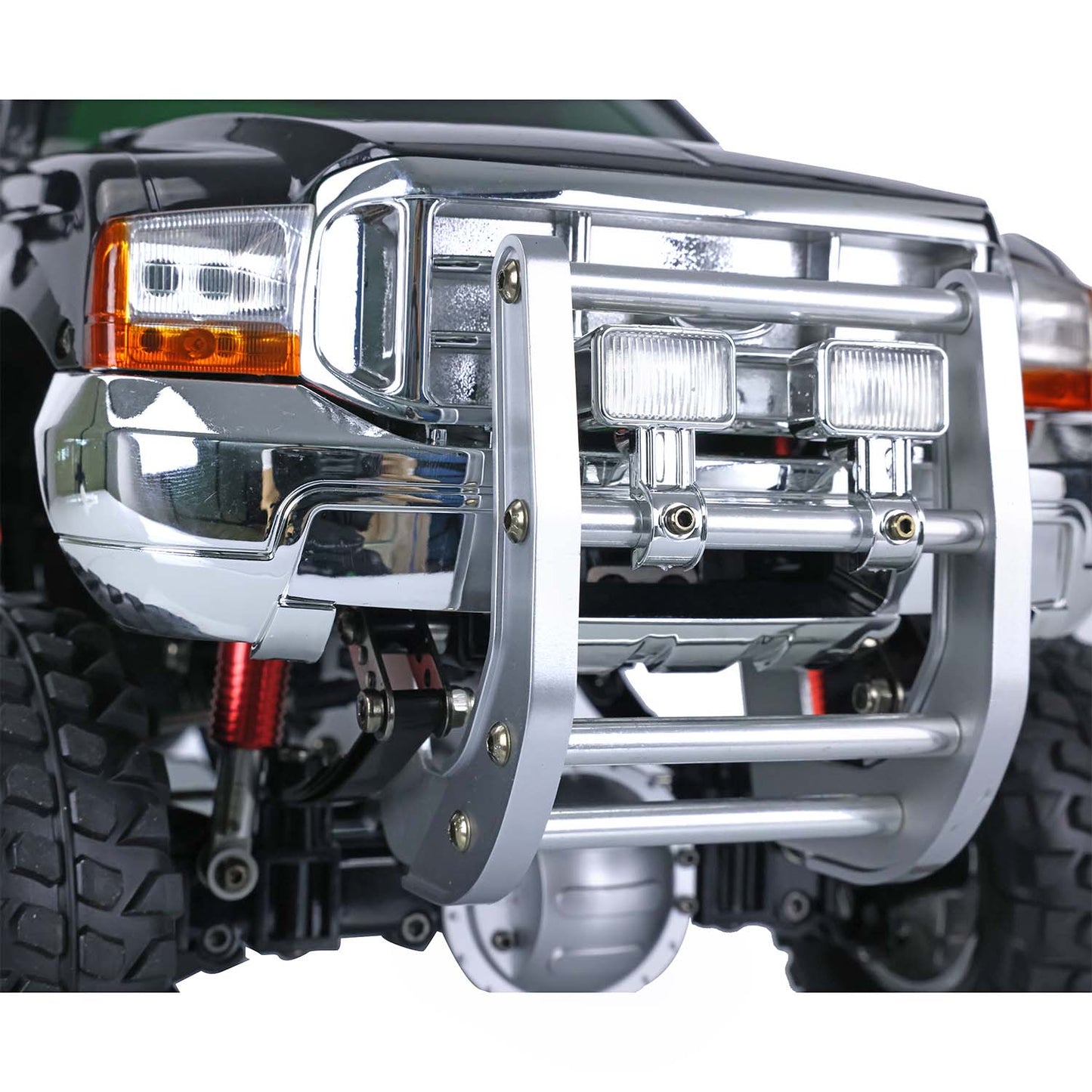 US Stock 1/10 RC HG Pickup Truck P410 4*4 Rally Racing Crawler Car 2.4G Radio Motor ESC