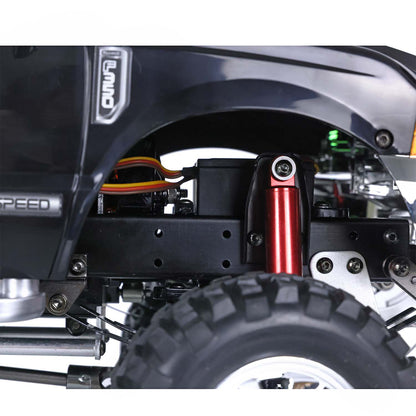 US Stock 1/10 RC HG Pickup Truck P410 4*4 Rally Racing Crawler Car 2.4G Radio Motor ESC