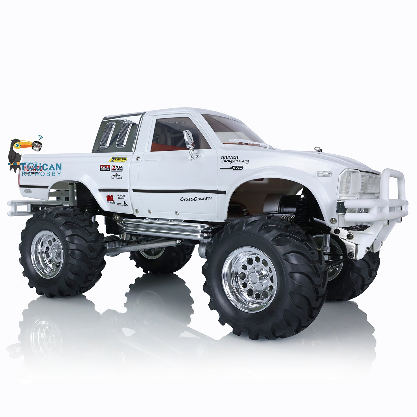 Voiture de rallye HG 1/10 RC Pickup P407 4*4 2.4G RTR 