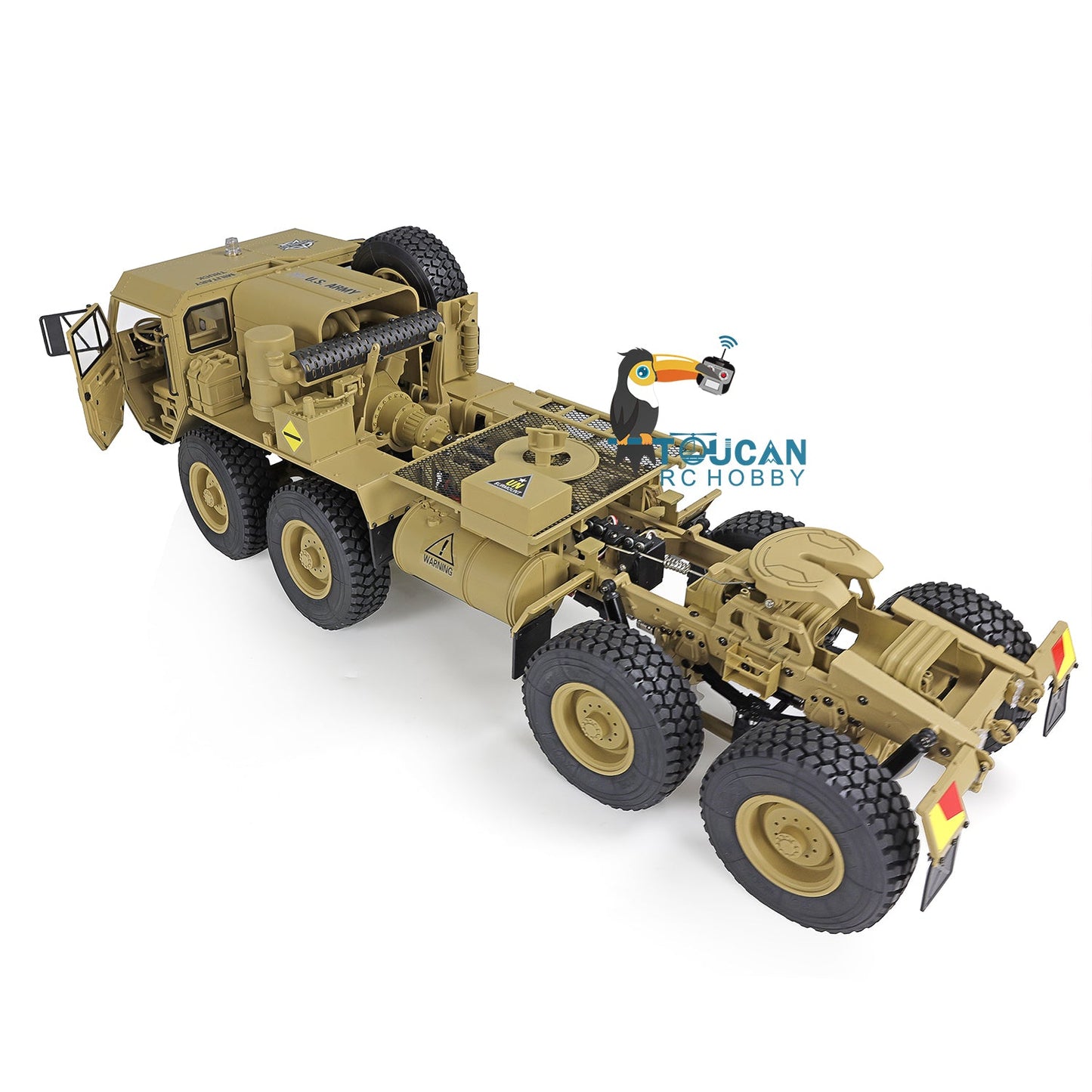 1/12 8x8 P802 lackiertes RC Militär-LKW-Auto