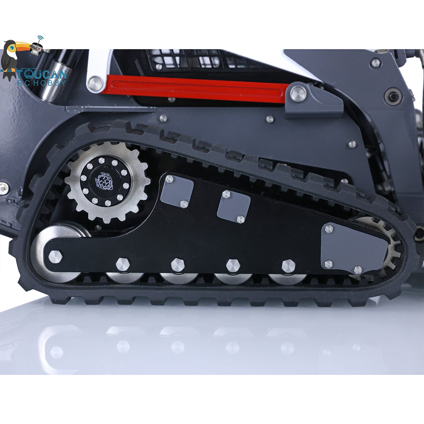 LESU 1/14 RC Metal Hydraulic Aoue LT5 Painted Unassembled Tracked Skid Steer Loader B0008