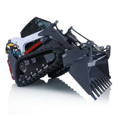 LESU 1/14 RC Metal Hydraulic Aoue LT5 Painted Assembled RTR Tracked Skid Steer Loader B0008