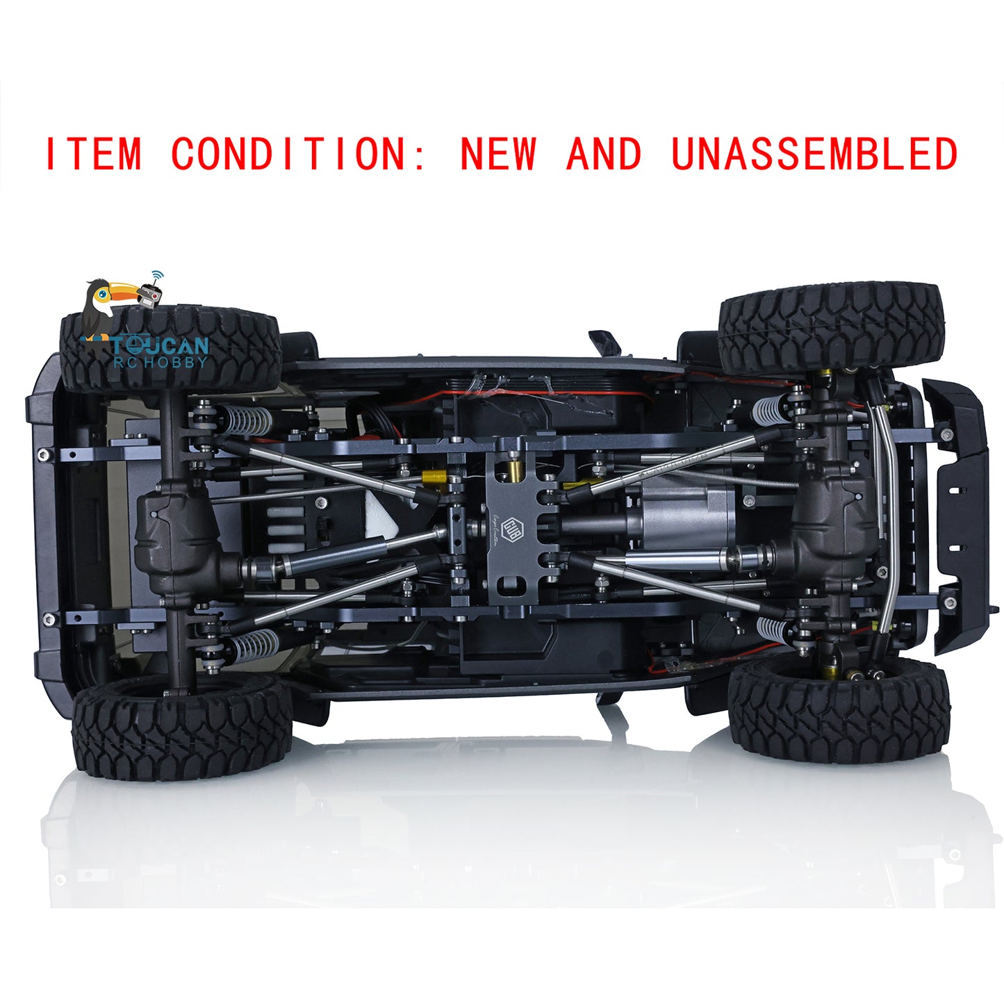 CAPO JK KIT 1/18 Metal Chassis Crawler RC Car