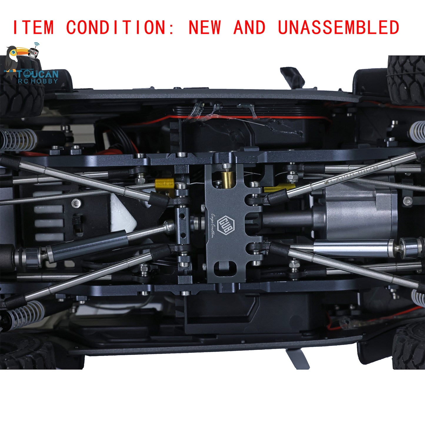 CAPO JK KIT 1/18 Metal Chassis Crawler RC Car