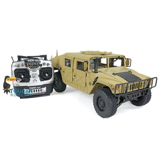 HG 1/10 RC Truck 4*4 US Militärfahrzeug P408