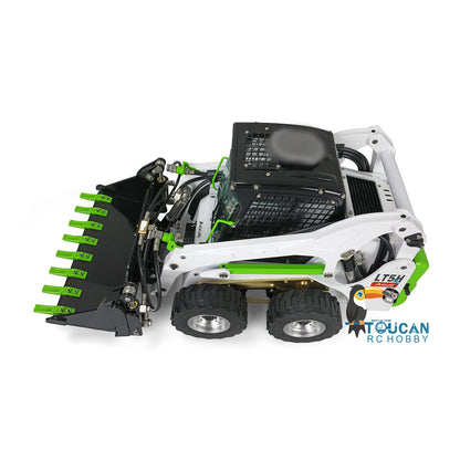 LESU 1/14 RC Metal Hydraulic Aoue LT5H Painted Assembled PNP Wheeled Skid Steer Loader A0008