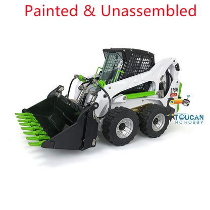 LESU 1/14 RC Metal Hydraulic Aoue LT5H Painted Unassembled Wheeled Skid Steer Loader A0008