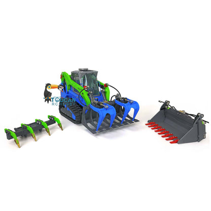 LESU 1/14 Aoue LT5 Raupenkompaktlader Metallhydraulik RTR Loader B0008