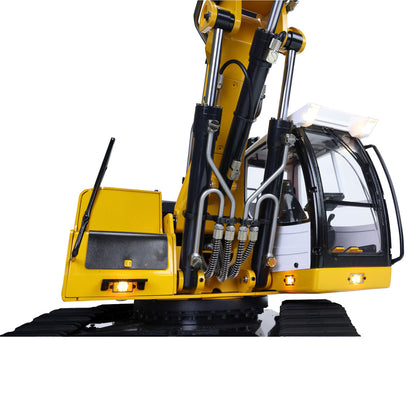 MTM 1/14 946-3 RC 3 Arms Metal Hydraulic ARTR Tracked Excavator Digger With Ripper Grab Bucket