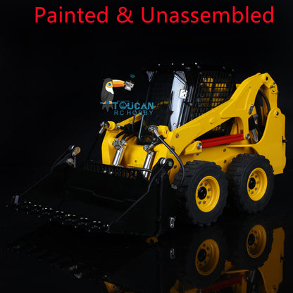 LESU 1/14 RC Metal Hydraulic Aoue LT5H Painted Unassembled Wheeled Skid Steer Loader A0008