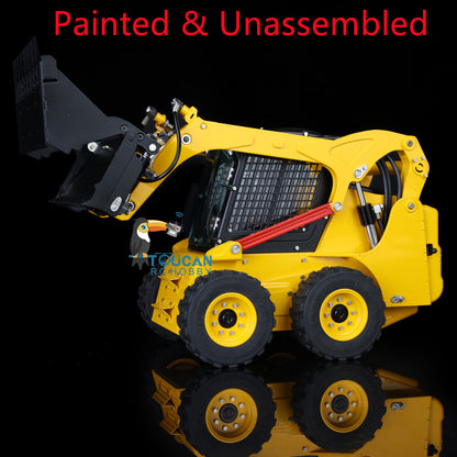 LESU 1/14 RC Metal Hydraulic Aoue LT5H Painted Unassembled Wheeled Skid Steer Loader A0008