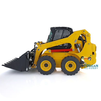 LESU 1/14 RC Metal Hydraulic Aoue LT5H Painted Assembled RTR Wheeled Skid Steer Loader A0008