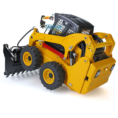 LESU 1/14 RC Metal Hydraulic Aoue LT5H Painted Assembled RTR Wheeled Skid Steer Loader A0008