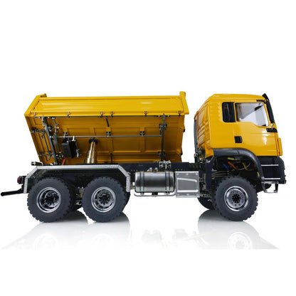 IN STOCK LESU Metal 1/14 TGS 3-way RC Hydraulic Dumper Truck Z0018