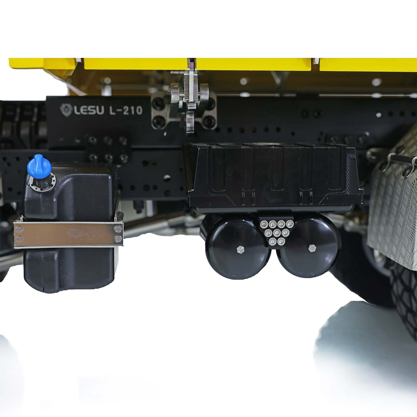 IN STOCK LESU Metal 1/14 TGS 3-way RC Hydraulic Dumper Truck Z0018