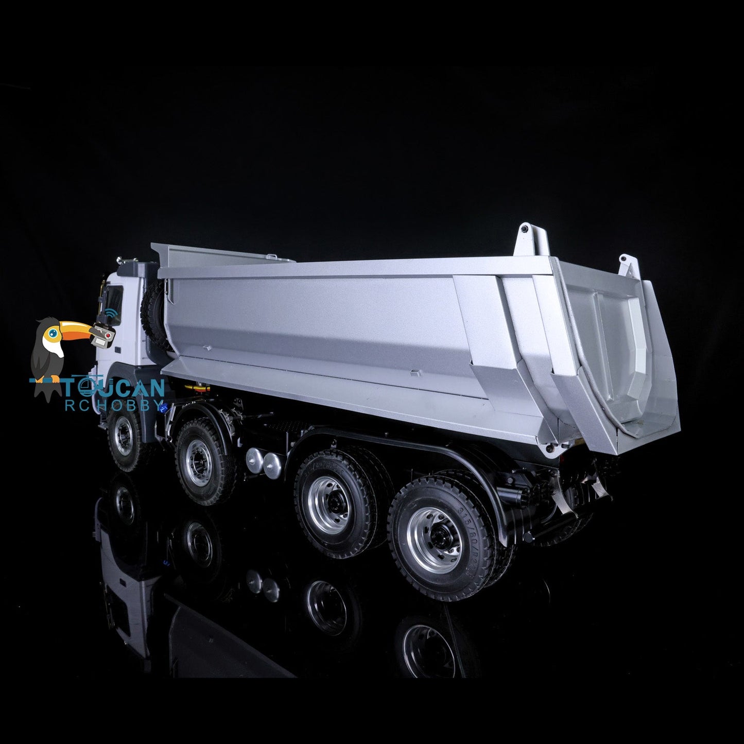 IN STOCK JDModel 1/14 8*8 JDM 65D Metal Hydraulic RC Dumper