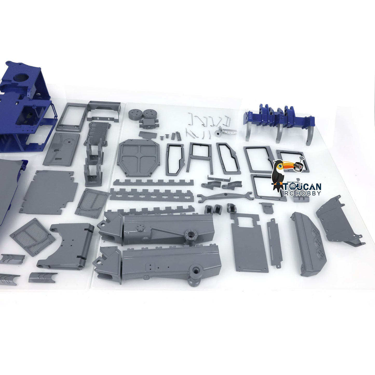 LESU 1/14 Aoue Metal ET26L Painted Unassembled Hydraulic Three-section RC Excavator B0012