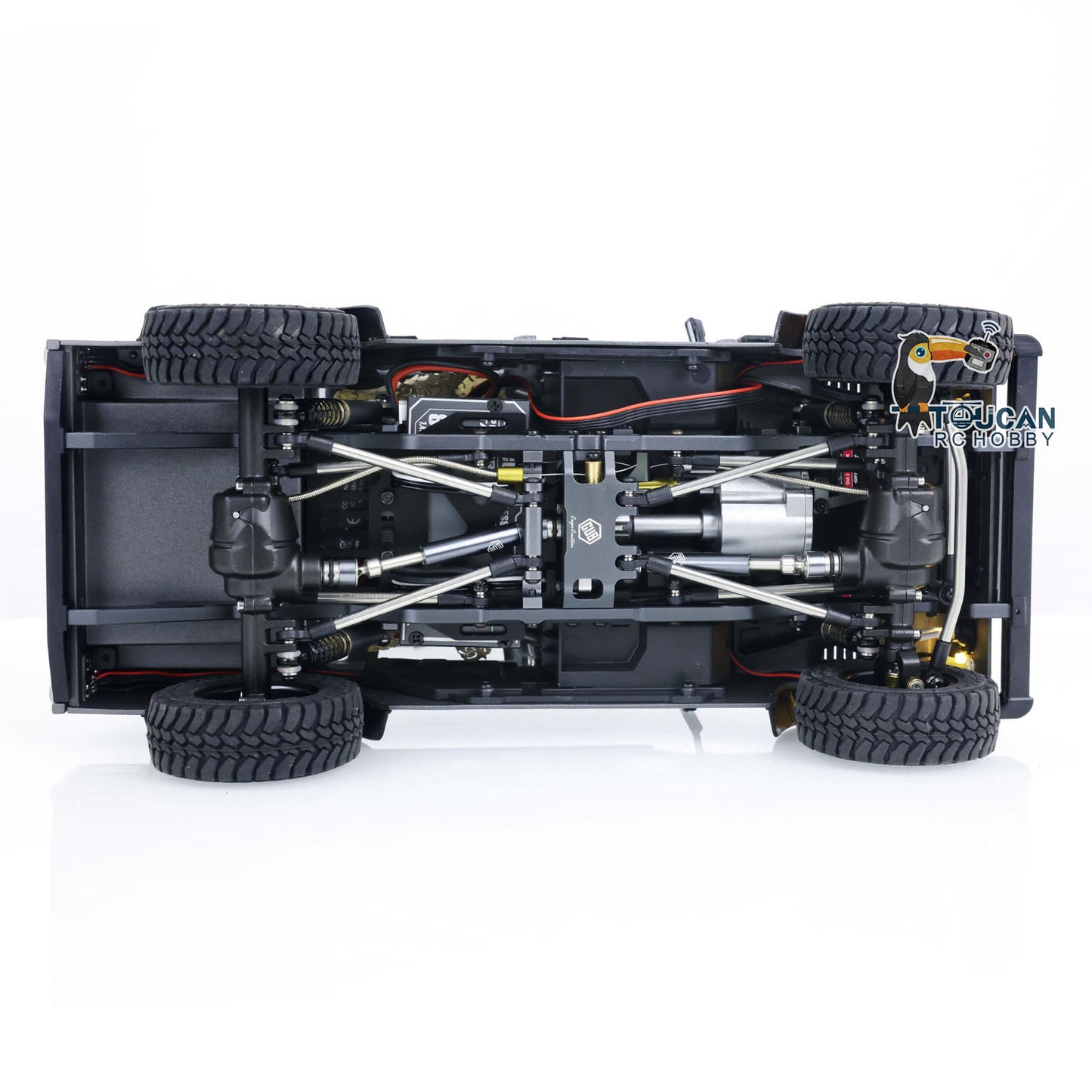 CAPO Metal Chassis Crawler Car 1/18 RC Model KIT